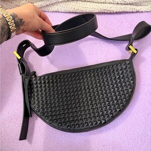 All Saints Half Moon Crescent studded bag! SOLD OUT!